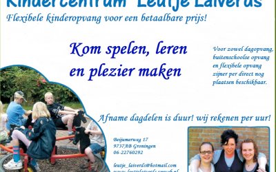 KC Leutje Laiverds, Groningen - Beste-kinderdagverblijf